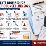 Documents required for MP NEET counselling