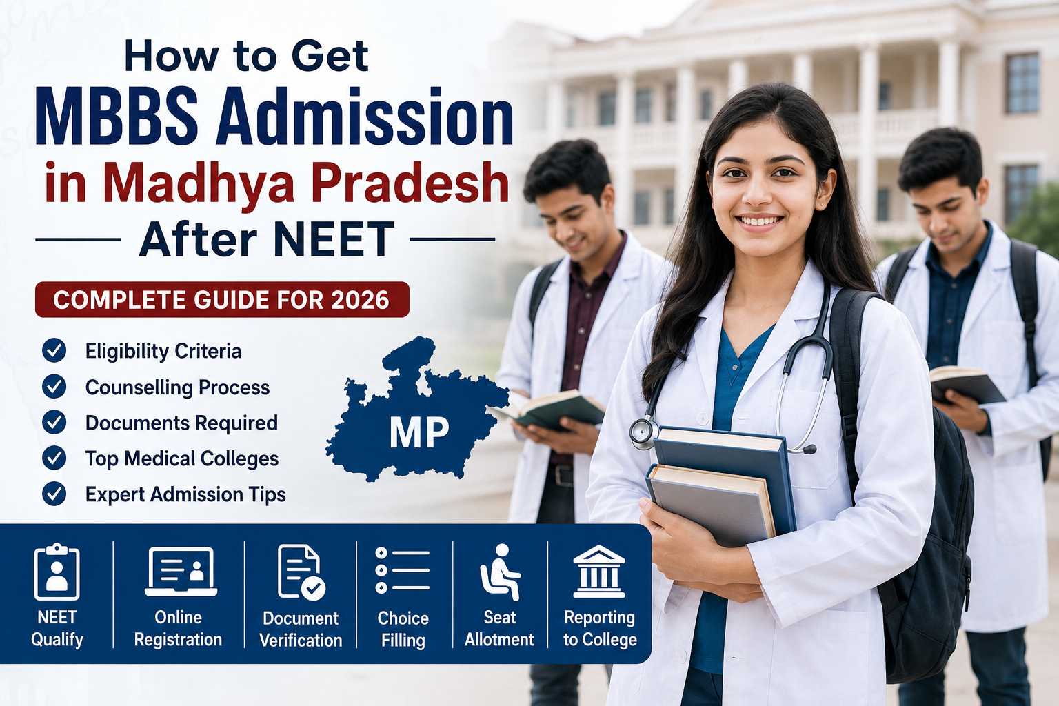 How to Get MBBS Admission in Madhya Pradesh After NEET